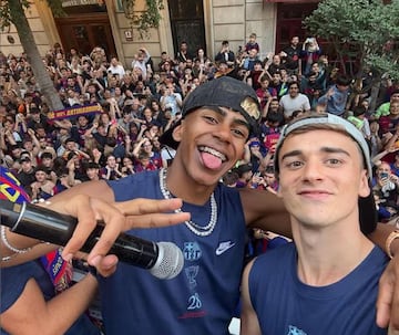 Los deportistas y famosos en Instagram