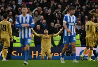 Resumen y goles del Brighton vs Crystal Palace, jornada 25 de Premier League