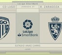 Resumen y goles del Lugo vs. Zaragoza de LaLiga SmartBank