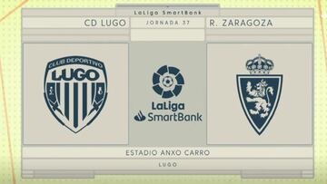 Resumen y goles del Lugo vs. Zaragoza de LaLiga SmartBank