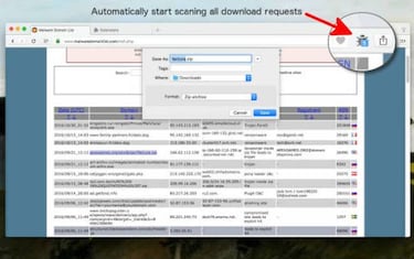 Escanea un archivo antes de bajarlo con esta extensión