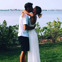 La romántica felicitación de Morata a Alice Campello en su 28 cumpleaños