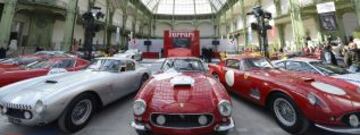 Exhibición de los vehiculos que participaran en la 22ª edición del Tour Auto Carrera