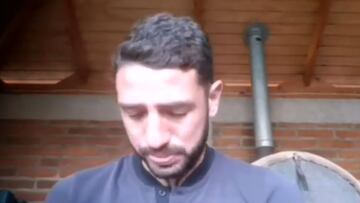 Viana rompe en llanto al recordar el día del descenso de Wanderers