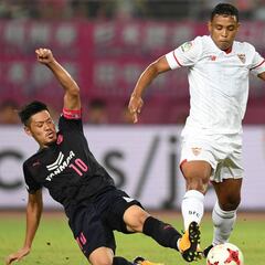 Muriel, por su debut en Champions League