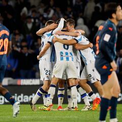 Real Sociedad 1-0 Valencia: resumen, resultado y gol del partido de LaLiga EA Sports