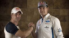 Ogier y Loeb muestran ‘buen rollo’ antes de la batalla