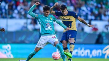 León remonta en casa y le saca empate a Pumas con un hombre menos