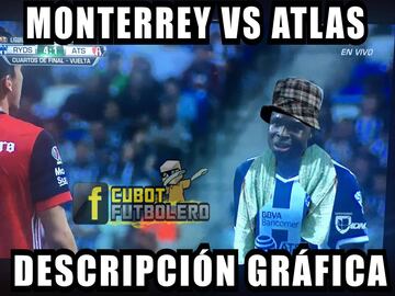 Los memes también golean al Atlas por perder con Monterrey