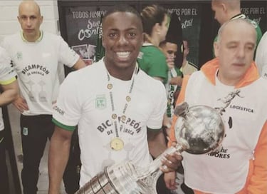 Dájome, primer colombiano en ganar los tres títulos Conmebol