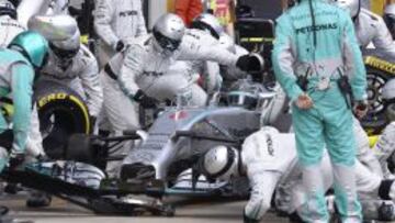 PELIGRO. Sin el FRIC, Mercedes podría tener más comprometido su dominio en este Mundial.