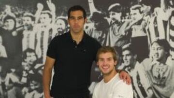 Bravo e Íñigo Martínez deberán ser dos baluartes en la defensa de la Real en Lyon.