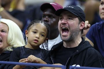 Alexis Ohanian y Alexis Olympia Ohanian Jr., esposo e hija de Serena Williams.