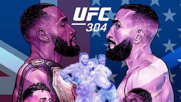 UFC 304: horario, cómo y dónde ver en USA el Edwards vs Muhammad 2 en TV y streaming online