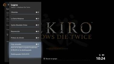 Estadísticas Sekiro: cuántos jugadores han completado el prólogo y todos los jefes
