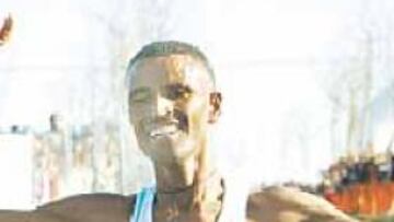 <b>ARRASÓ.</b> Gebremariam venció casi desde el primer metro.