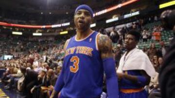 Kenyon Martin, durante su etapa como jugador de los knicks.