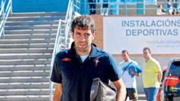 <b>ENRACHADO. </b>Roberto Trashorras será la pieza fundamental del Celta en el encuentro del Helmántico.