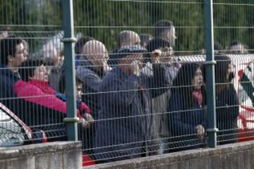 Primer entrenamiento del Pepe Mel como entrenador del Deportivo de la Coruña 