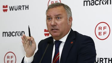 Medina Cantalejo, en una rueda de prensa.