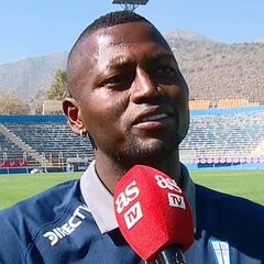 Riascos: "En todos lados dejé una huella; espero que aquí también"