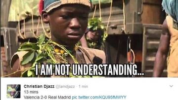 Los memes y reacciones del Valencia - Real Madrid