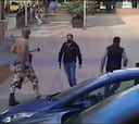 ¡Andaba con un hacha! El video de la Policía de España que se hizo viral