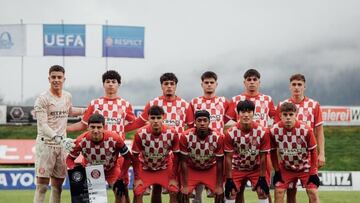 El Girona empata en Austria y sigue invicto en la Youth League