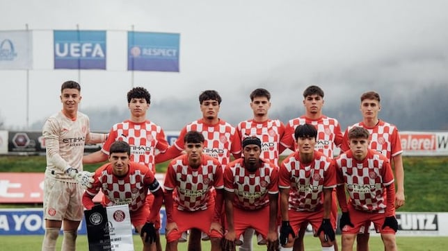 El Girona empata en Austria y sigue invicto en la Youth League