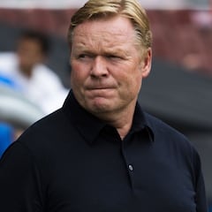Koeman aprieta, pero no espera nada de Laporta