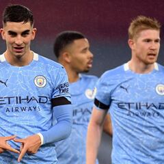 El City va de cinco en cinco contra el Burnley