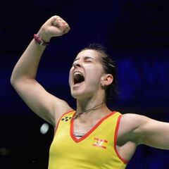 Carolina Marín, European champion for a second time