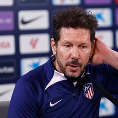 Simeone: “El ambiente de Arabia será muy parecido al del Bernabéu”