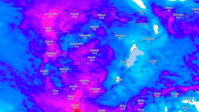 AEMET advierte que las lluvias y el temporal siguen en España: las zonas más afectadas