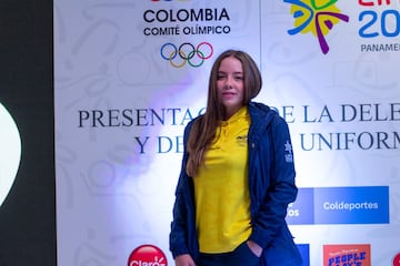 Así fue la presentación de los uniformes que vestirán los deportistas que conforman la delegación colombiana en los Panamericanos de Lima 2019. 