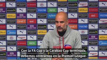 Guardiola, enfocado primero en Premier: Después Champions