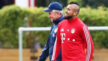 La arenga de Heynckes a Arturo Vidal: "Lucharemos por ti"