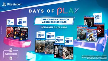 Days of Play: hazte con 12 meses de PS Plus y PS Now con un 25% de descuento