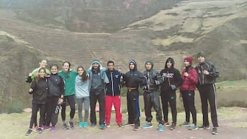 El equipo peruano de Muay Thai entrenó en la altura de Cusco.