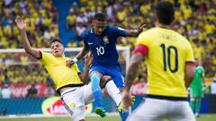 Samuel Umtiti a Yerry Mina: "Es imposible que Colombia gane"
