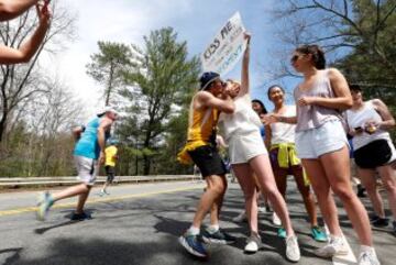 Maratón de besos en Boston