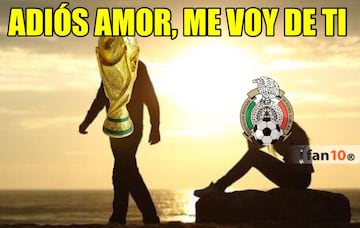 Los 50 memes de la eliminación de México en el Mundial