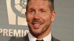 Diego Simeone fue premiado como el mejor t&eacute;cnico de la liga 2013-2014.