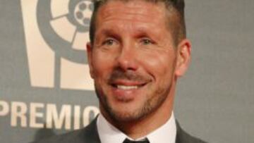 Diego Simeone fue premiado como el mejor t&eacute;cnico de la liga 2013-2014.