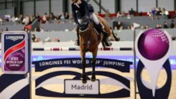  El colombiano Carlos L&oacute;pez, a lomos de &#039;Prince de la Mare&#039;, logr&oacute; este su primer triunfo en la Copa del Mundo.