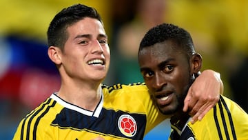 Jackson Martínez elogia a James Rodríguez y Juan Fernando Quintero.