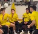 Borussia Dortmund juvenil rompe las redes con reto en equipo