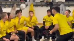 Borussia Dortmund juvenil rompe las redes con reto en equipo
