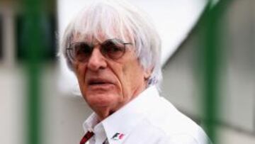 Bernie Ecclestone.