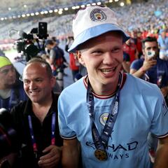 Fiestón del Manchester City en Ibiza para celebrar la Champions